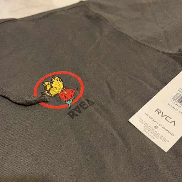 🔥RVCA Nothing Hoodie NWT - Picture 5 of 5